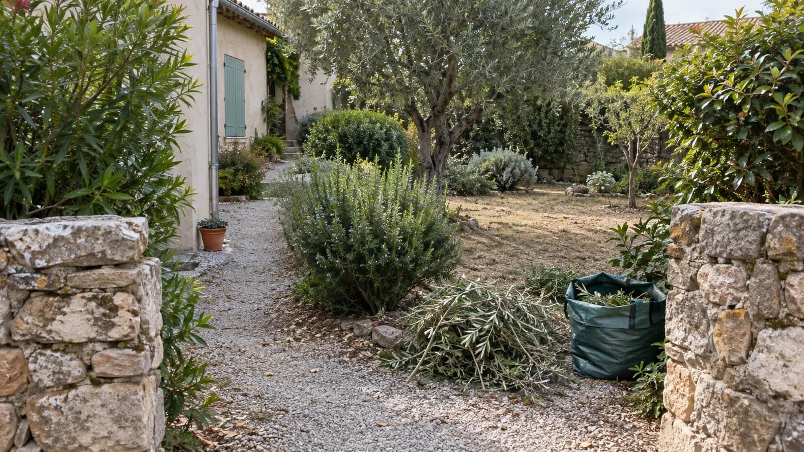 Jardinier à Roujan : organiser l’entretien et votre dépôt de résidus