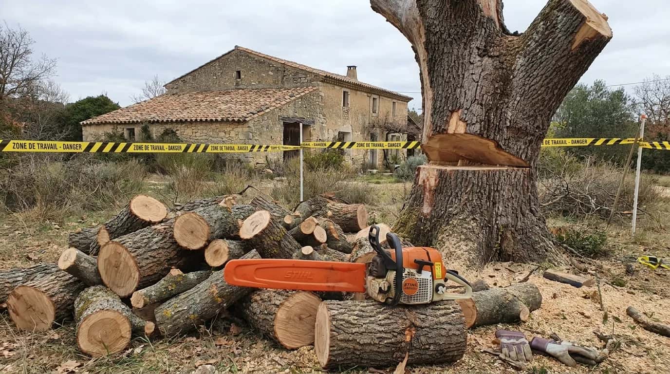 Abattage dans l'Hérault — Mistral Paysages